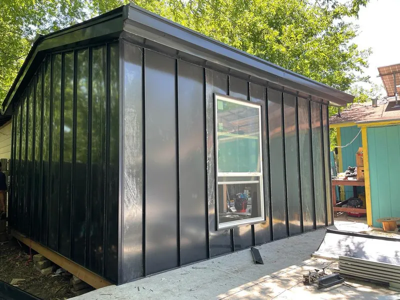 Black standing seam metal wall panels for Metal Roof Installation in Altamonte Springs